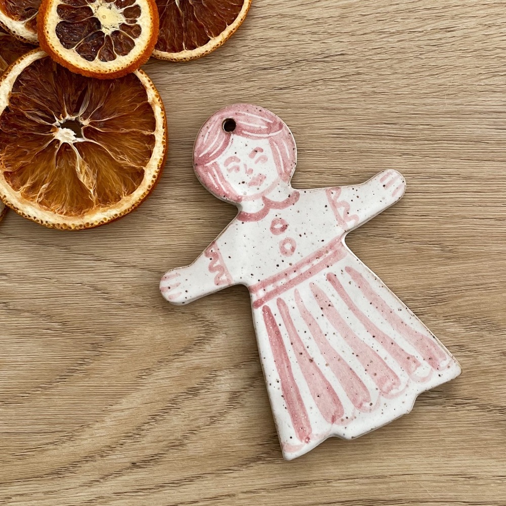 Lady Christmas Ornament